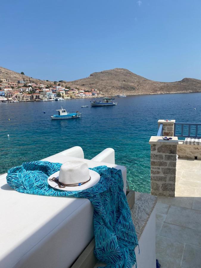 Halki Sea Breeze - A Waterfront Villa Exteriér fotografie